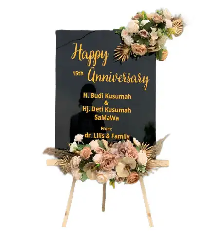 Papan Bunga Akrilik Mudung